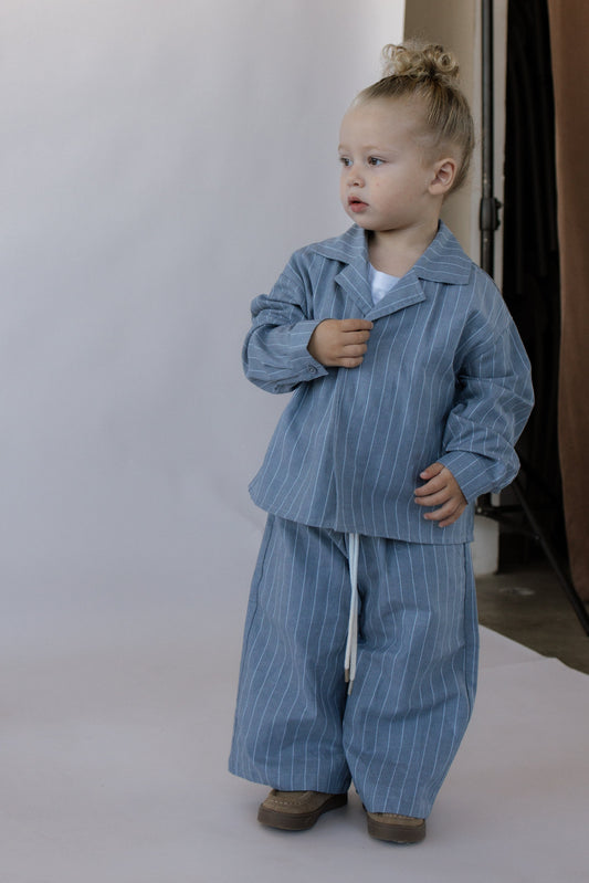 Grey Stripe Set
