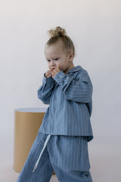 Grey Stripe Set