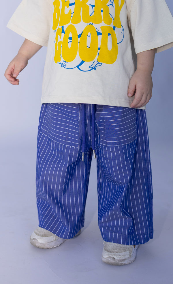 Blue Stripe Pants