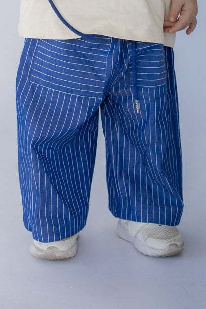 Blue Stripe Pants