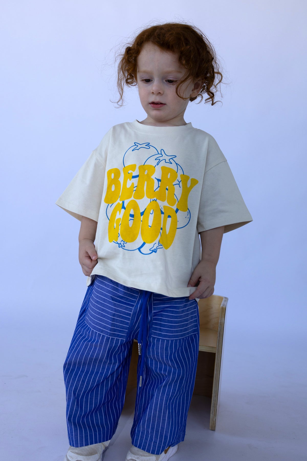 Blue Stripe Pants