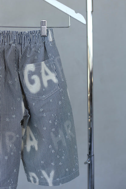Grey Letters Pants