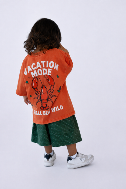 Orange Vacation Tee