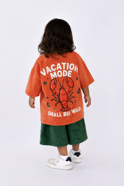 Orange Vacation Tee